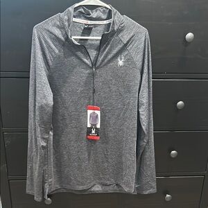 Spyder Charcoal Performance Pullover